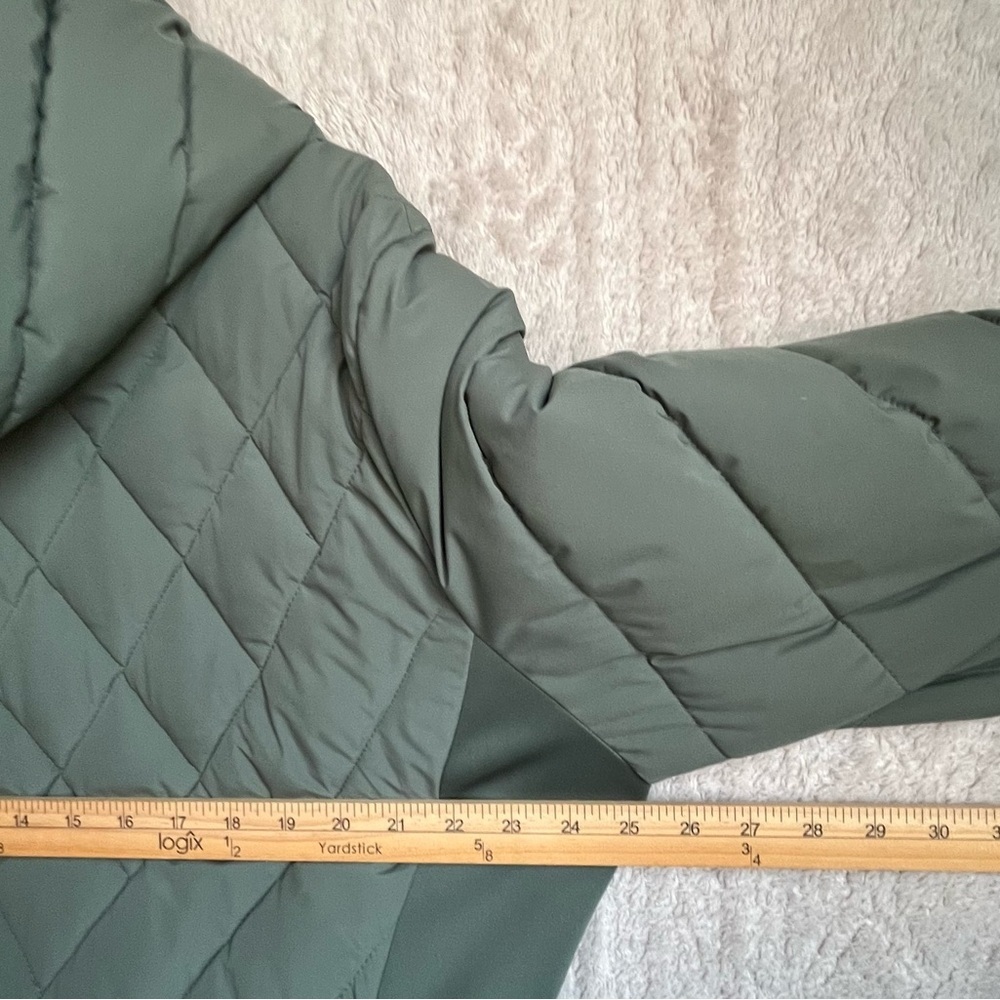 Calvin Klein Green Sorona Aura Jacket Coat Sz XXL Exceptional Softness - Picture 16 of 16